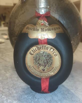 Brandy Vecchia Romagna Etichetta Oro anni 60