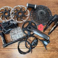 Gruppo Sram AXS misto Force + Eagle X01 1x12V