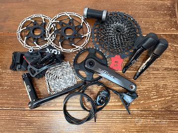 Gruppo Sram AXS misto Force + Eagle X01 1x12V