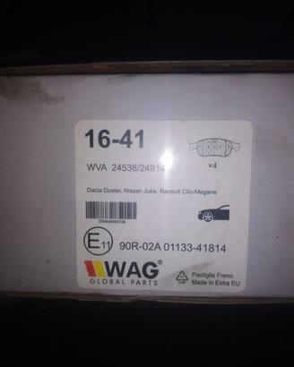 Pastiglie freno nuove WAG Global Parts – Dacia, Ni