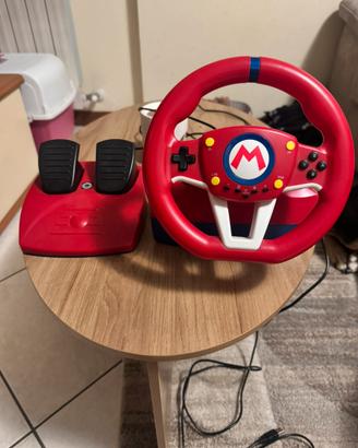 Volante e pedali mario kart