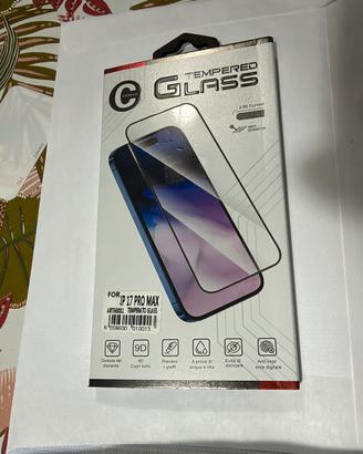 Vetro Temprato per IPHONE 17 PRO MAX NUOVO