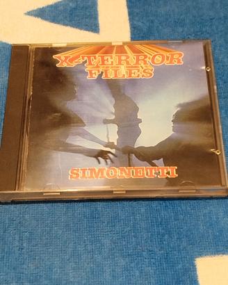 CD musicale X-Terror  Files  di Claudio Simonetti 