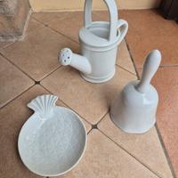 set ceramiche bianche