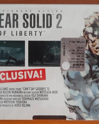 Metal Gear Solid 2 VHS SIGILLATA 