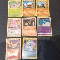 Pokémon Lotto 8 Carte Miste - Victini e Aquapolis