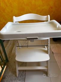 Sediolone bianco per bambini