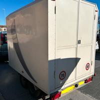Carrello porta cose / moto chiuso con chiave