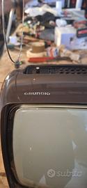 Tv anni 70  80 grundig marrone funzionante
