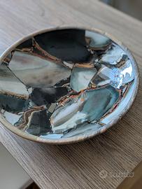Centrotavola in legno e plastica