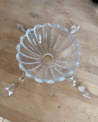 Lampadario per ricambi cristalli vari