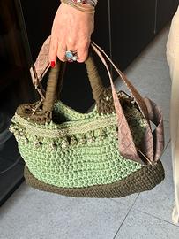 Borsa in fettuccia tote bag