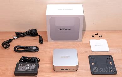 MiniPC Geekom A8 con Ryzen™ 7 16GB DDR5 1 TB