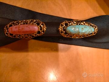 raffinato anello vintage regolabile 