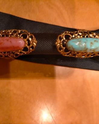 raffinato anello vintage regolabile 