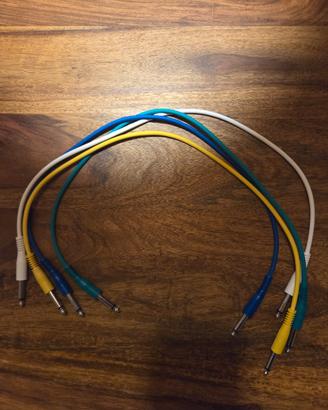 set cavi audio jack jack 6.3 nuovi