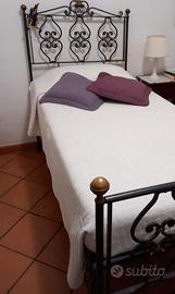 Letto ferro battuto artigianale