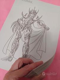 Saint Seiya🌠  settei/disegni prep. Gold Saints