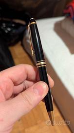 Penna a sfera Montblanc Meisterstück Pix nero/oro