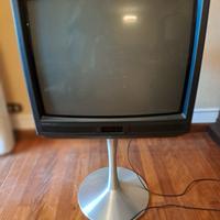 Televisore Mivar vintage piede girevole design