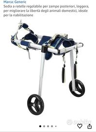 Carrozzina per cani
