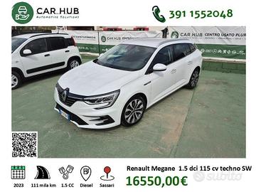 Renault Megane Sporter Blue 1.5 dCi 115 CV Techno