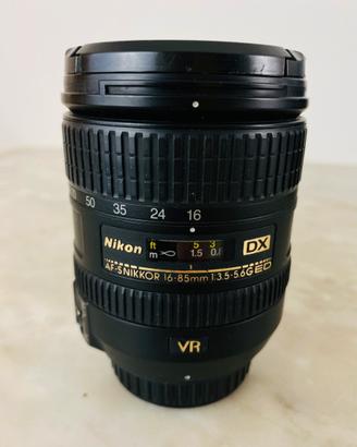 Nikkor AF-S DX 16-85mm f/3.5-5.6G ED VR