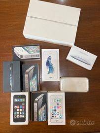 serie scatole vuote apple