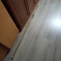 tre bastoni in ottone x tenda