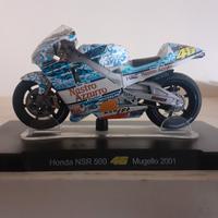 Modellino HONDA NSR 500 Mugello 2001 Vale Rossi