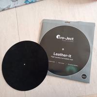 Tappetino in pelle Project per giradischi 