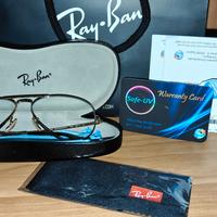 Occhiali riposanti Rayban Aviator