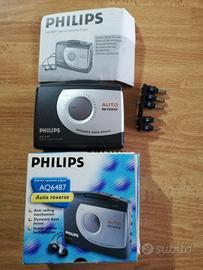 Stereo cassette player Philips AQ6487 auto reverse
