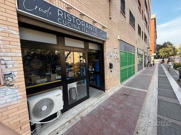 Monte Sacro - locale commerciale con canna fumaria