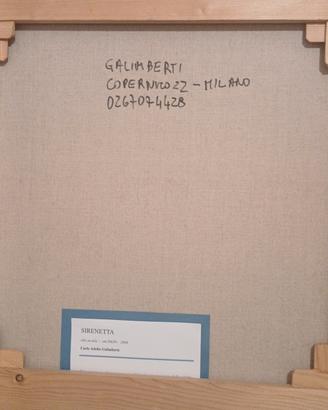 Galimberti Sirenetta olio 50x50 2000