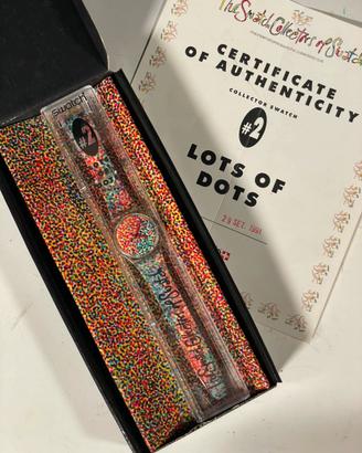 Swatch Collector Swatch #2 – Lots of Dots