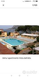 Mondello con piscina mare a 50 mt per 4 