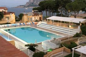 Mondello con piscina mare a 50 mt per 4 