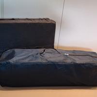 Lettino da viaggio pieghevole e materassino aggiun