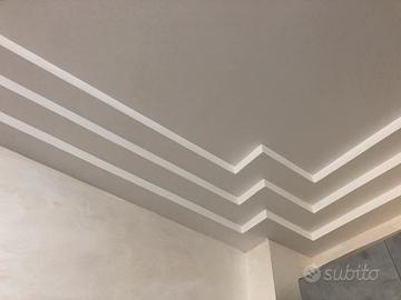 Cornice in gesso