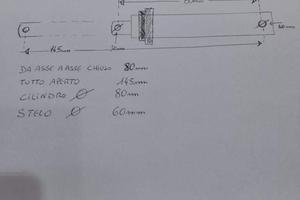 PISTONE IDRAULICO  REVISIONATO 
