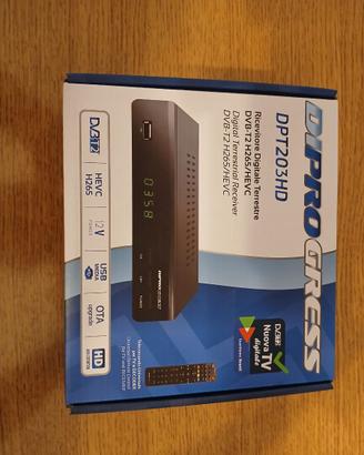 Decoder DVBT2-H265/HEVC