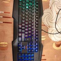 tastiera trust gaming retro illuminata