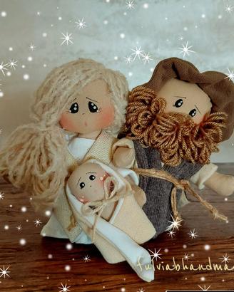 Natività Presepe fatta a mano 