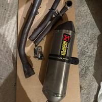 SCARICO AKRAPOVIC COMPLETO TMAX 500