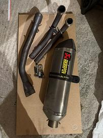 SCARICO AKRAPOVIC COMPLETO TMAX 500
