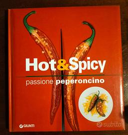 LIBRO "IL PEPERONCINO IN CUCINA - HOT E  SPICY"