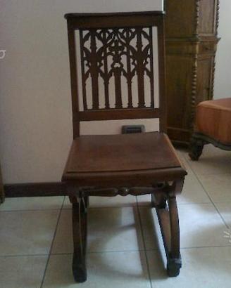 Sedia con inginocchiatoio