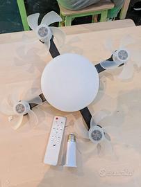 Lampadario con eliche