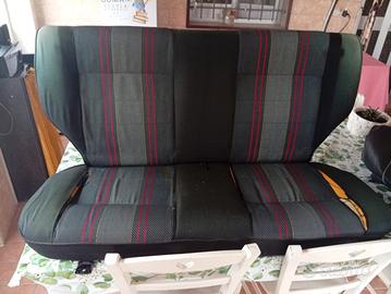 sedili posteriori 500 sporting e sedile ant.600